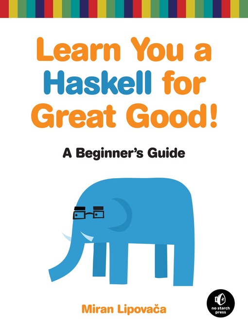Cover image for Learn You a Haskell for Great Good!